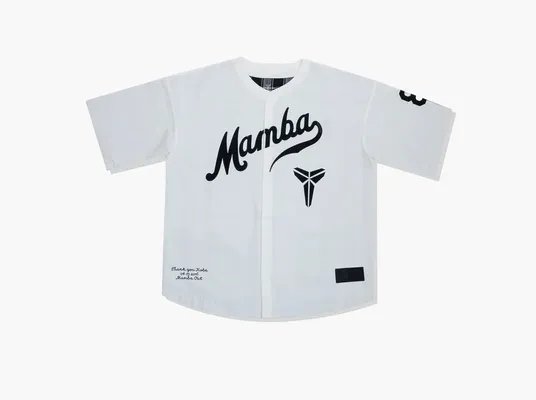 Одежда Nike Kobe Bryant Baseball Jersey Shirt «White» белый
