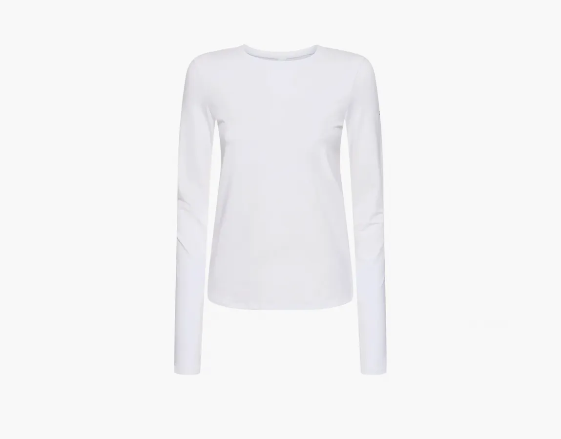 Alo Yoga Alosoft Finesse Long Sleeve «White»