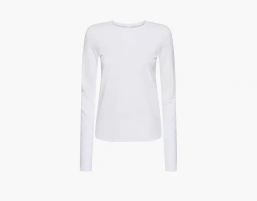Одежда Alo Yoga Alosoft Finesse Long Sleeve «White» белый