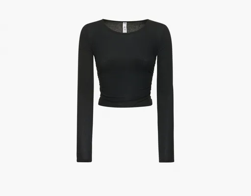 Одежда Alo Yoga Gather Long Sleeve «Black» черный