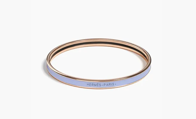  Hermès enamel bracelet «Purple» fioletovye