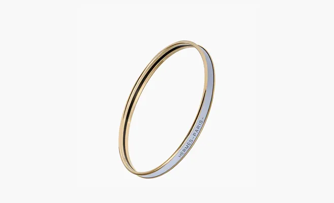  Hermès enamel bracelet «Purple» fioletovye