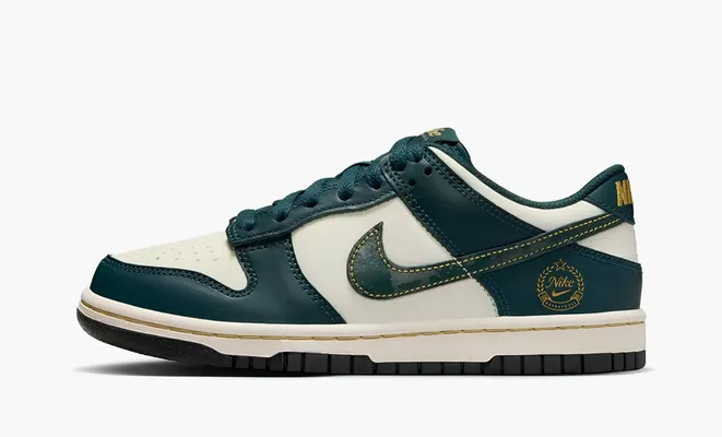Кроссовки Nike Dunk Low GS «Deep Jungle» zelyenye