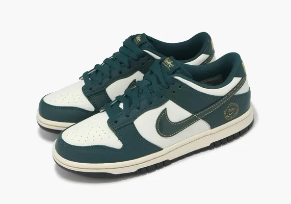 Кроссовки Nike Dunk Low GS «Deep Jungle» zelyenye