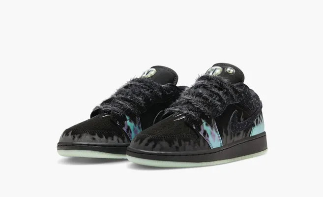 Кроссовки Air Jordan 1 Low GS «Fortune Fly» chyernye