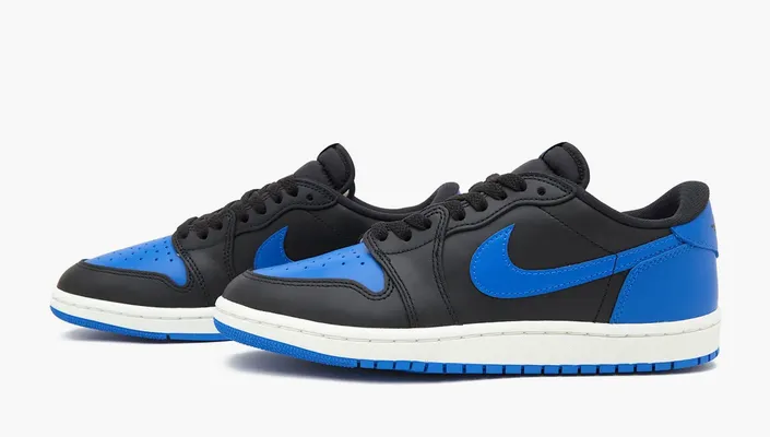 Кроссовки Air Jordan 1 Retro Low '85 OG «Royal» chyernye