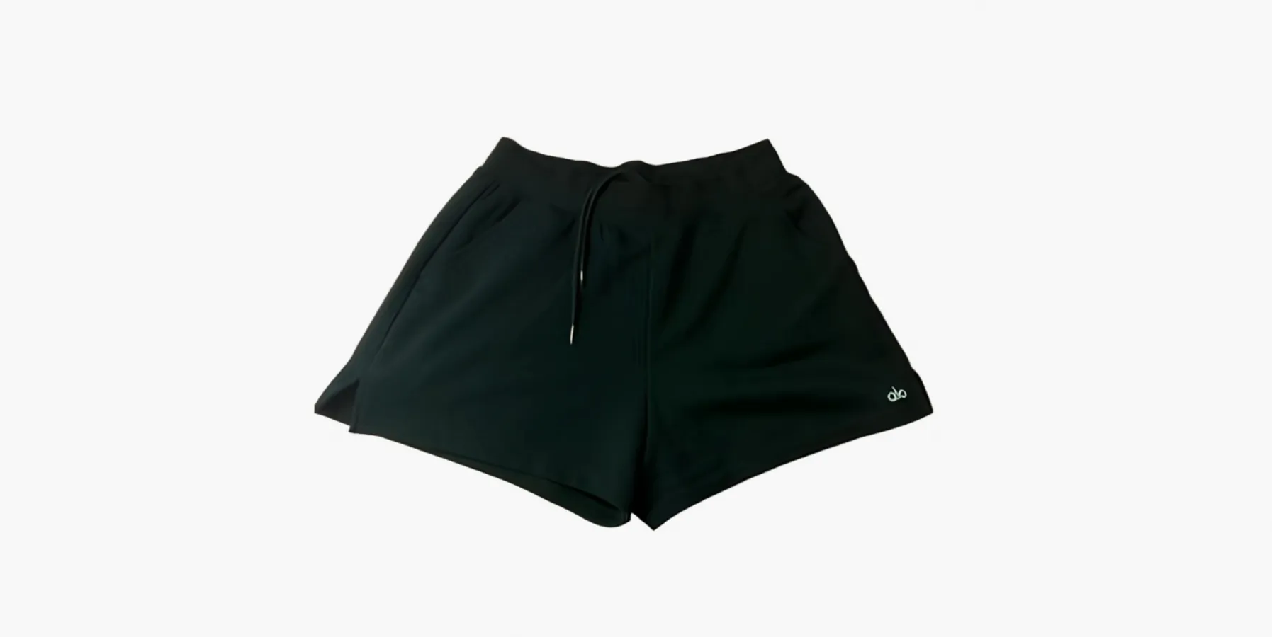 Alo Yoga Low Key Sweat Short «Black»