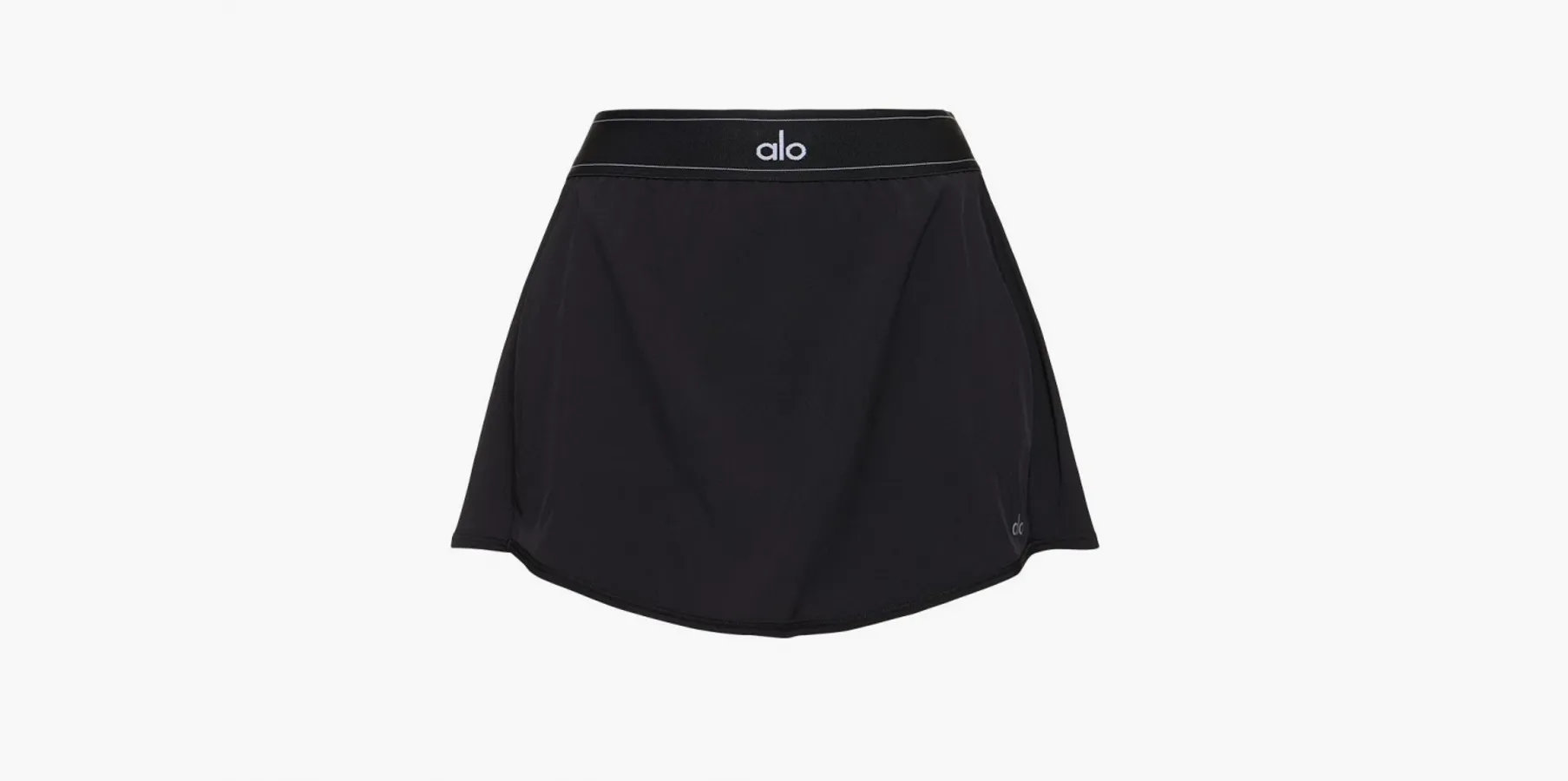 Alo Yoga Match Point Tennis Skirt «Black»