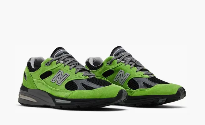  New Balance 991v2 Made in England «'City Exclusives Pack - Europe» zelyenye
