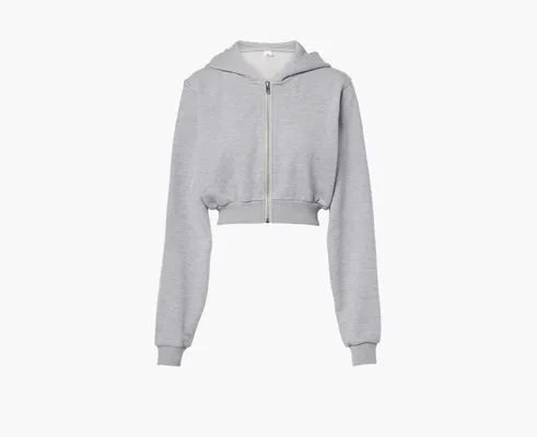 Одежда Alo Yoga Sweet Escape Zip Up Hoodie «Athletic Heather Grey» serye