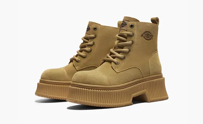 Обувь Dickies Short Martin Boot WMNS «Light Brown» korichnevye