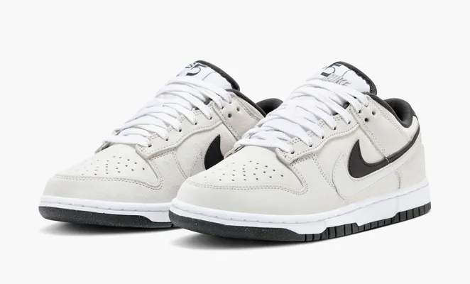 Кроссовки Nike Dunk Low SE WMNS «Double Swoosh - Photon Dust» serye
