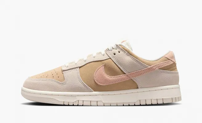 Кроссовки Nike Dunk Low WMNS «Phantom Washed Coral» bezhevye