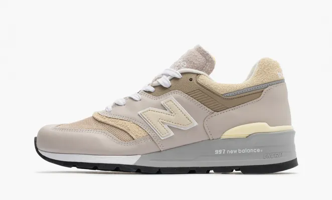 Кроссовки New Balance 997 MiUSA «Moonrock Driftwood» bezhevye