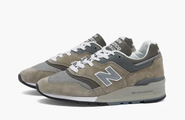 Кроссовки New Balance 997 Made in USA «Grey» serye