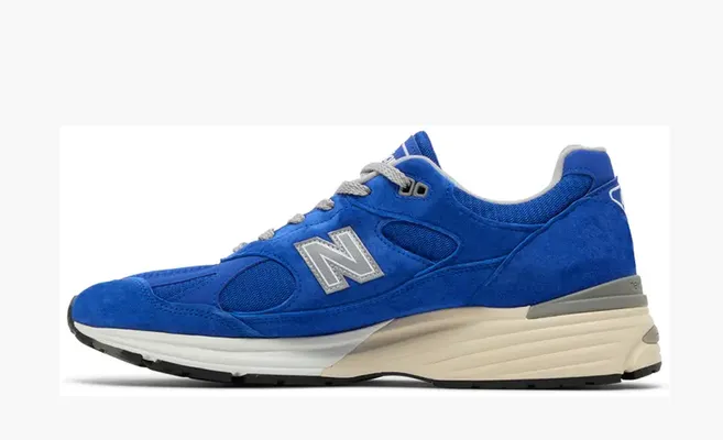  New Balance 991v2 Made in England «Dazzling Blue» sinie