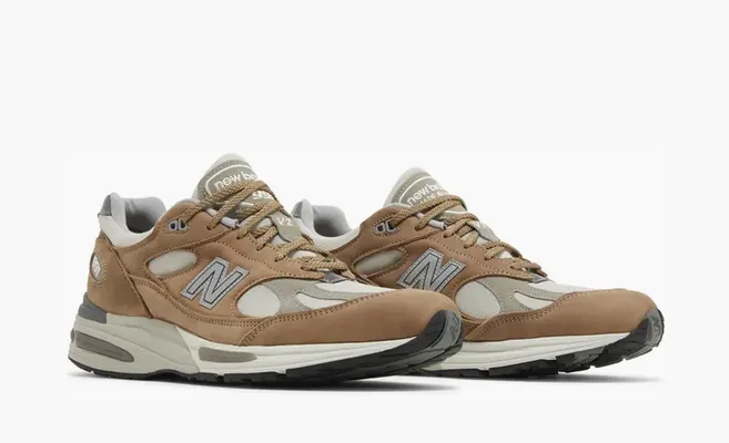  New Balance 991v2 Made in England «Coco Mocca» korichnevye
