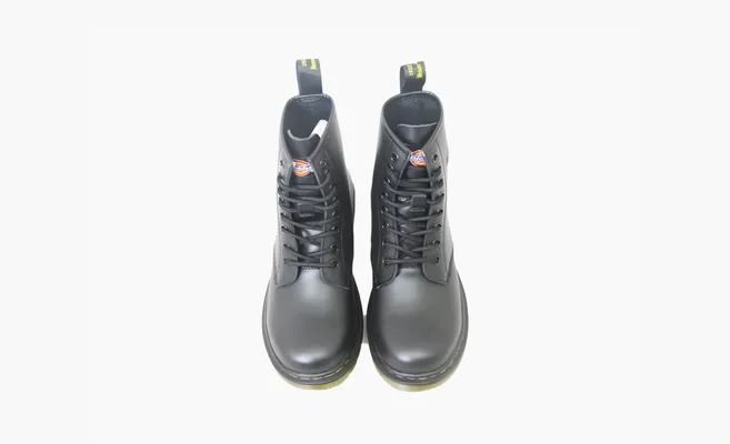 Обувь Dickies Short Martin Boot 3cm WMNS «Black Fleece-Lined» chyernye