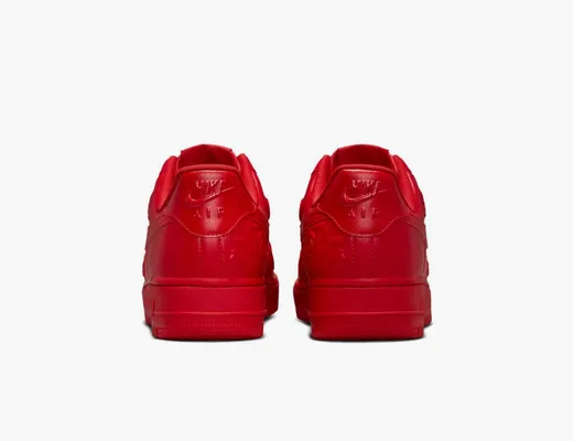 Кроссовки Nike Air Force 1 WMNS '07 «Red Roses» krasnye 