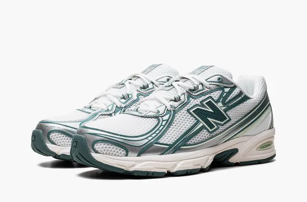  New Balance 740v2 «White Marsh Green» belye