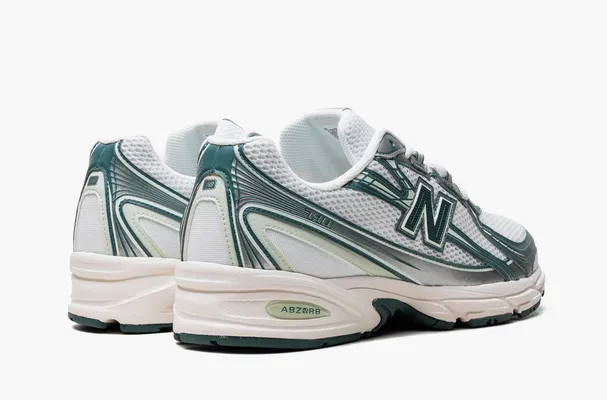  New Balance 740v2 «White Marsh Green» belye