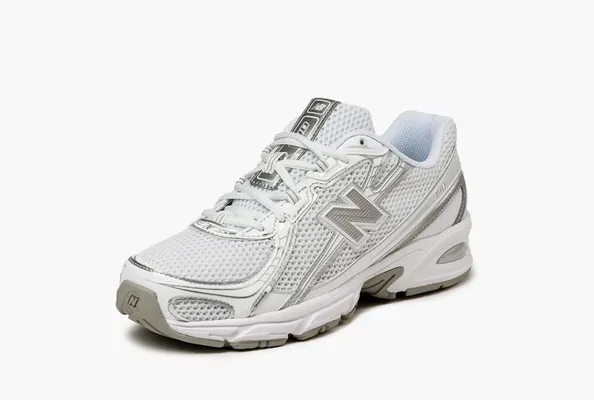  New Balance 740v2 «White Silver Reflection» belye