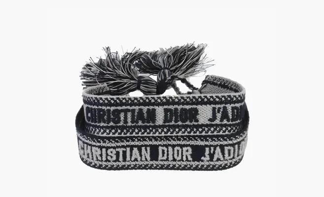  DIOR Wristbands Unisex «Black» chyernye