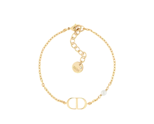  Dior Petit CD Bracelet Metal «Gold-Finish» zolotoy