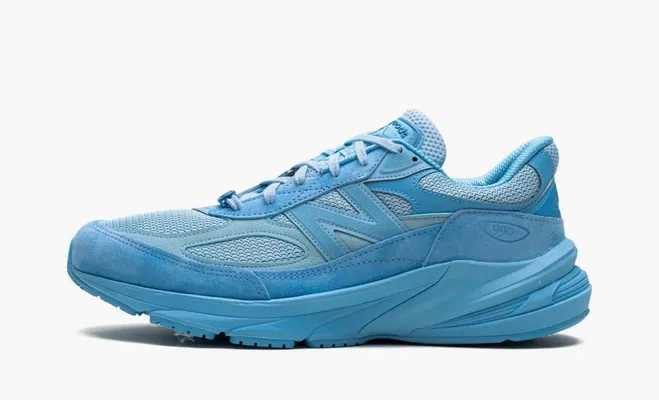 Кроссовки New Balance 990v6 x Joe Freshgoods Made in USA «A Friend Named Cousin - Prom Blue» golubye