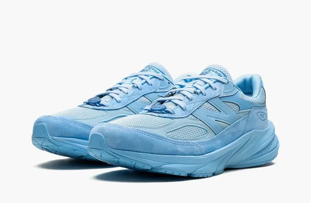 Кроссовки New Balance 990v6 x Joe Freshgoods Made in USA «A Friend Named Cousin - Prom Blue» golubye