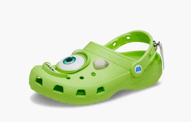  Crocs Classic Clog x Monsters Inc. «Mike Wazowski» zelyenye