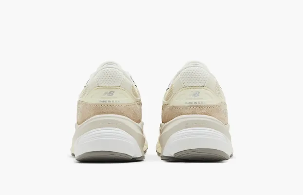 Кроссовки New Balance 990v6 x Teddy Santis Made in USA «Mindful Grey» kremovye