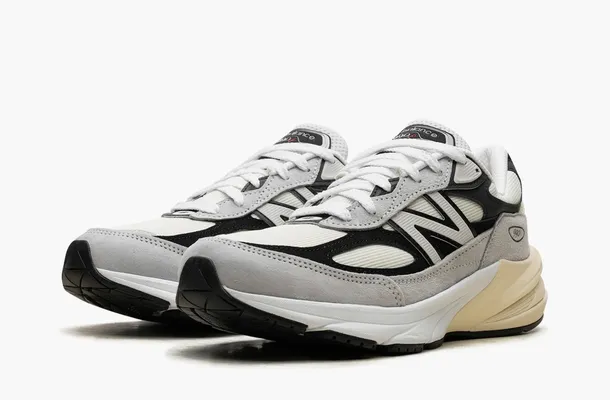 Кроссовки New Balance 990v6 x Teddy Santis Made in USA «Grey Black» serye