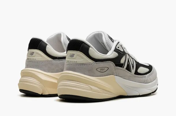 Кроссовки New Balance 990v6 x Teddy Santis Made in USA «Grey Black» serye