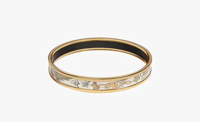  Hermès Tea for Two bangle «Gold» zolotoy