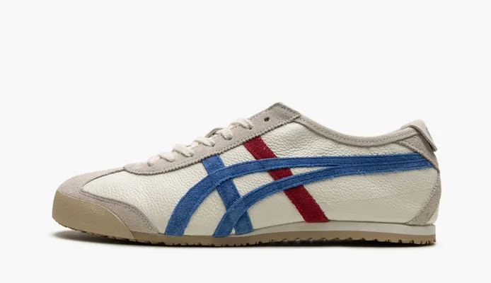  Asics Onitsuka Tiger Mexico 66 Vintage «White Directoire Blue» belye
