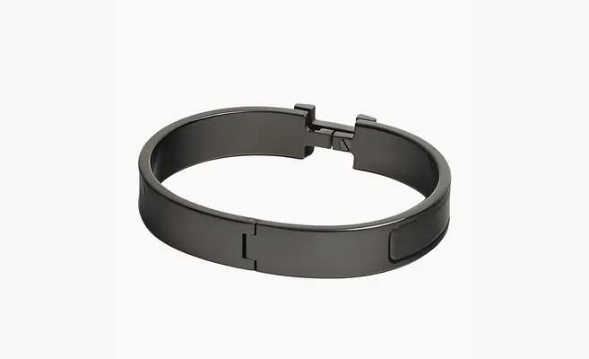  Hermès Clic bracelet Unisex «Black» chyernye