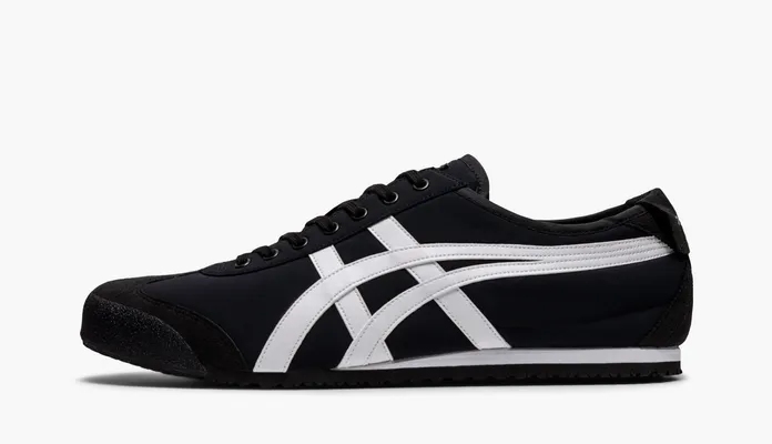  Asics Onitsuka Tiger Mexico 66 «Black White» chyernye