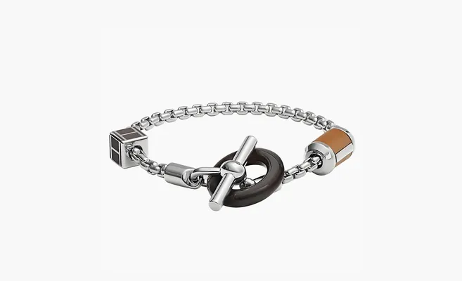  Hermès 925 Sterling Silver Bracelets «Silver» serebryanyy