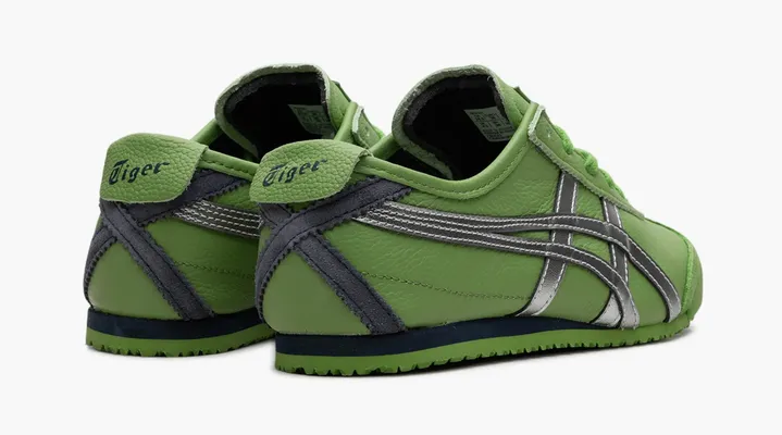  Asics Onitsuka Tiger Mexico 66 «Green Silver» zelyenye