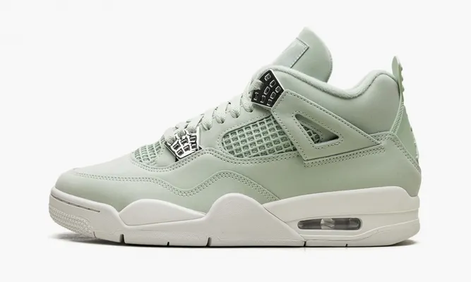 Кроссовки Air Jordan 4 Retro WMNS «Abundance / Seafoam» zelyenye