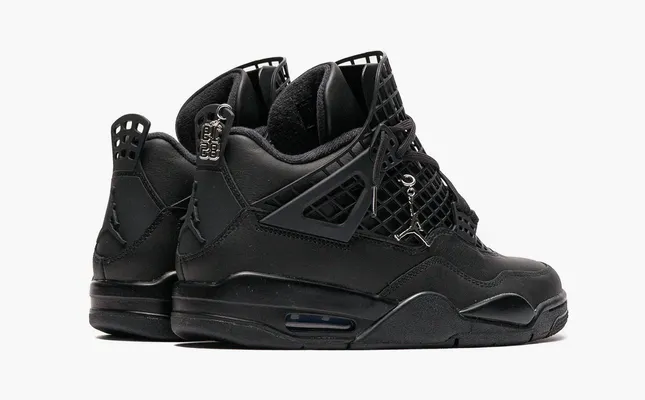 Кроссовки Air Jordan 4 Retro WMNS «Net - Black» chyernye