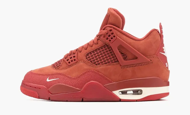 Кроссовки Air Jordan 4 Retro OG SP x Nigel Sylvester «Brick By Brick» oranzhevye