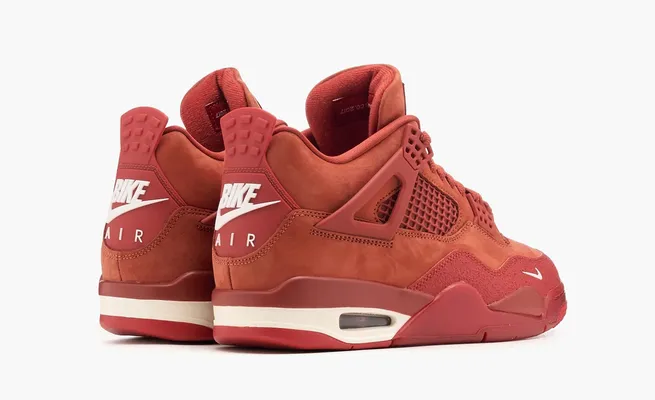 Кроссовки Air Jordan 4 Retro OG SP x Nigel Sylvester «Brick By Brick» oranzhevye