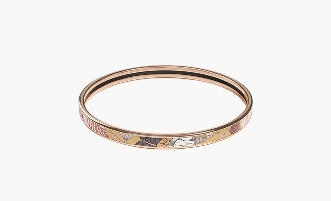  Hermes Precious Paradise bangle «Gold» zolotoy
