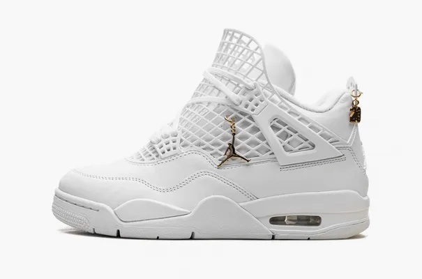 Кроссовки Air Jordan 4 Retro WMNS «Net - White» belye