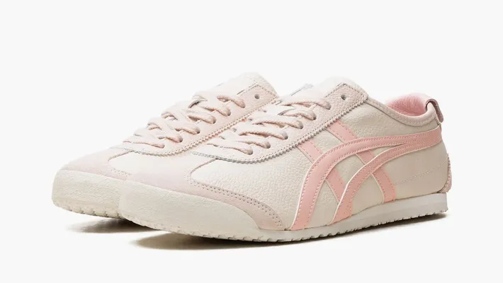  Asics Onitsuka Tiger Mexico 66 «Oatmeal Ginger Peach» kremovye