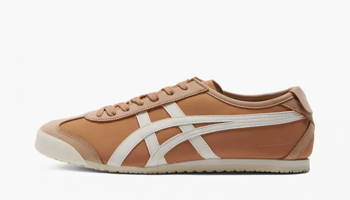  Asics Onitsuka Tiger Mexico 66 «Sand Red Cream» korichnevye