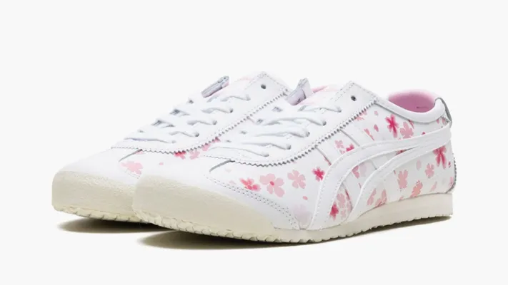  Asics Onitsuka Tiger Mexico 66 «White Cherry Blossom» belye