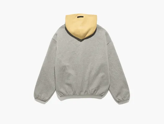 Одежда Fear of God Essentials x NBA Lakers Hoodie «Warm Heather» серый